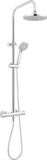 baliv Überkopfbrause-Set KBS-20.460 Thermostat-Duscharmatur mit Regendusche und Handbrause in Chrom - Bild 1