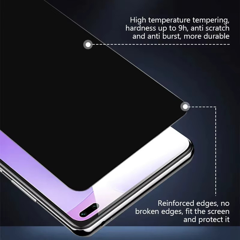 Sichtschutz Panzerglas aus gehärtetem Glas für Xiaomi Redmi K60 Pro, K60 Ultra, Note 12 Turbo und 12R Pro - Bild 4