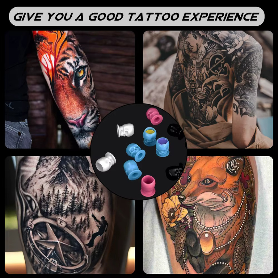 Usiriy Tattoo Ink Cups, 50/200 Stück, Einweg Tassen für Permanent Make-up - Bild 4