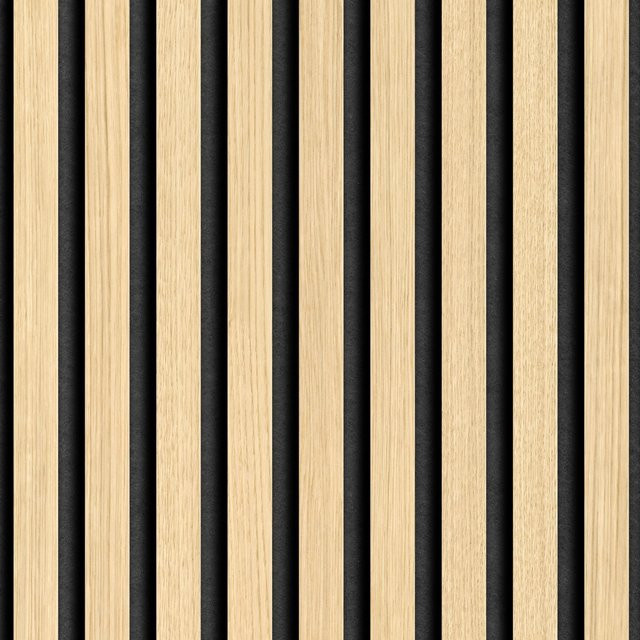 Grosfillex Wandverkleidung Element Linio in 3D Optik, Farbe: Ash, Breite: 260 cm, Höhe: 37,5 cm - Bild 1