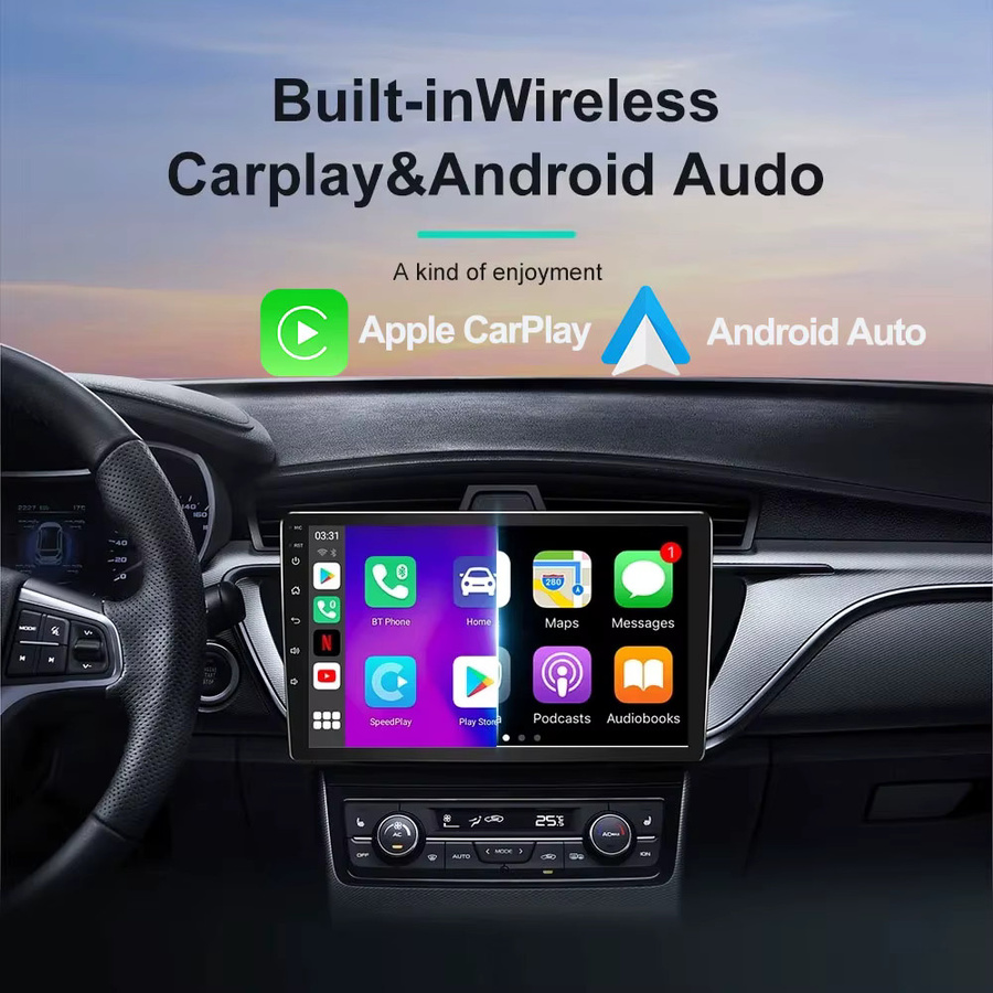 FengShiDa Android 16 Autoradio mit GPS Navigation, Bluetooth, WIFI und Videoplayer für Volvo C30 S40 V50 C70 (2004 - 2012), Schwarz - Bild 3