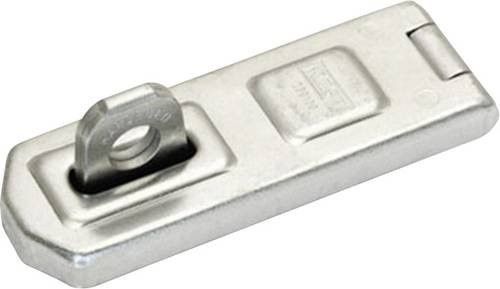 Kasp Überfalle mit Schließplatte aus Stahl in Silber, 100 mm, K230100D - Bild 1
