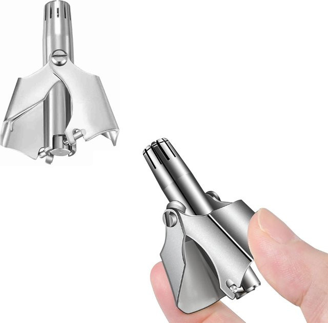 Brangdy Nasenhaarschneider aus Edelstahl, Unisex, manuell - Bild 1