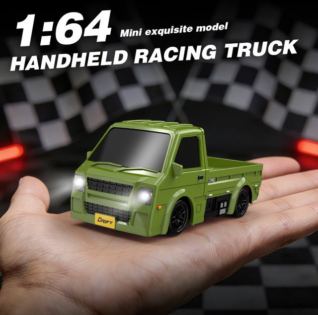 ANTSIR RC-Truck, 1:64, RC-Drift-Auto, mit LED-Lichtern - Bild 1