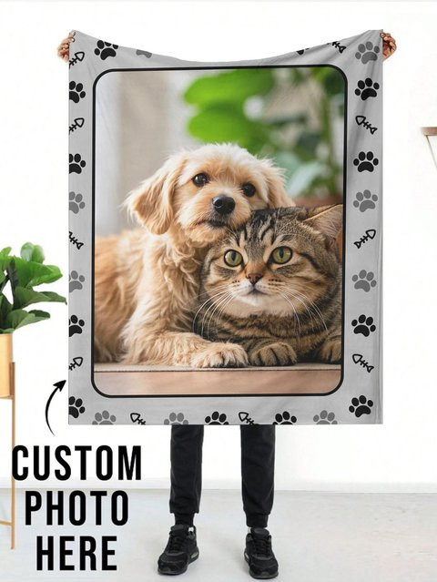 Personalisierte Fotodecke von SRH als individuelles Geschenk für Mütter - Bild 1