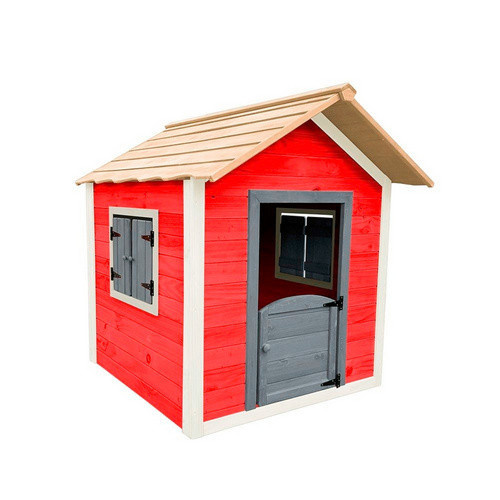 Home Deluxe Spielhaus Das kleine Schloss in Rot, B/H/T: 118,2 x 132,5 x 111 cm - Bild 2