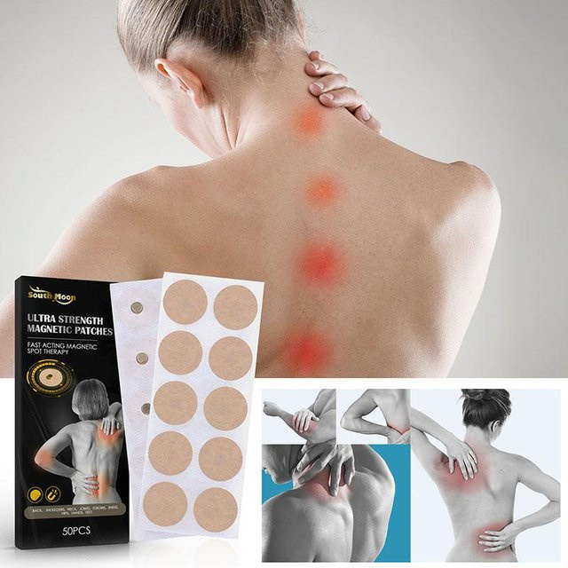 South Moon Magnetische Akupunkturpunkt-Paste, 50 Stück, Unisex - Bild 1