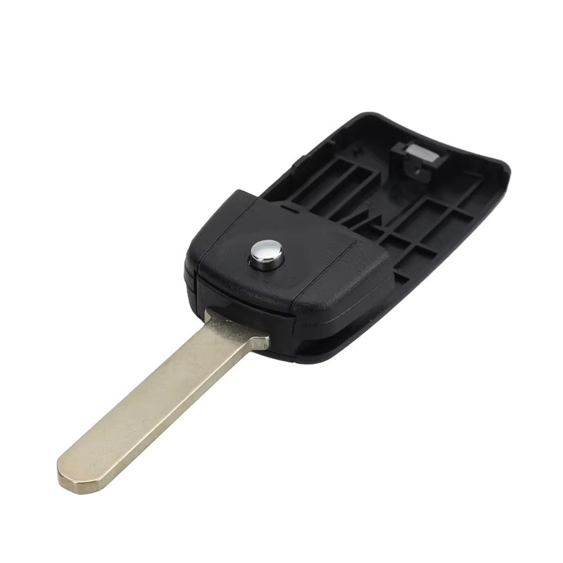 BEJIXIONG Upgrade Flip Schlüsselgehäuse für Honda Civic Accord Jazz CRV, 3 Tasten Fernbedienung Shell, Schwarz - Bild 2