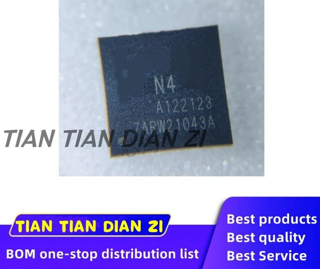 N4 BGA IC-Chip in Schwarz - Bild 1