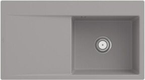 Villeroy & Boch Spüle Subway Style 50 Flat bündig aus Keramik in Fossil - Bild 1