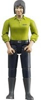 Bruder bworld-Serie Frau mit dunkelblauer Hose Spielfigur Ergänzung - Bild 1