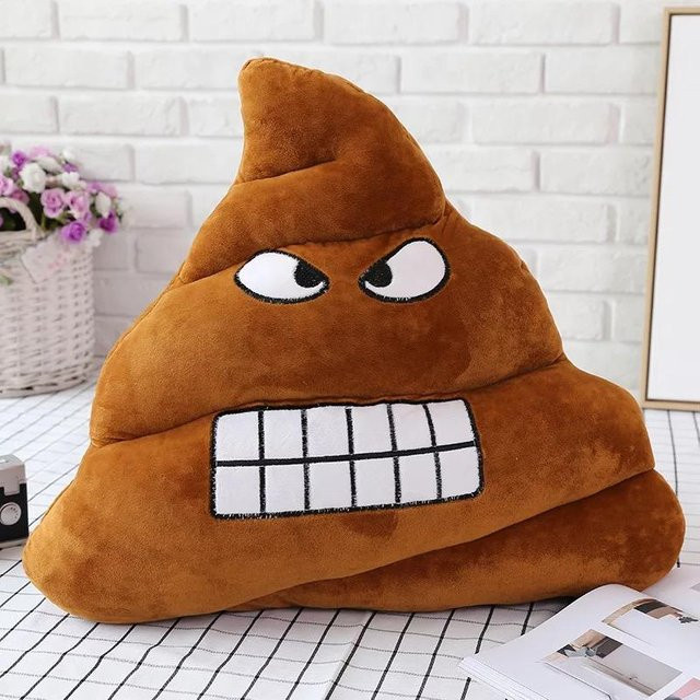 Yiran toy Lustiger Kackhaufen, Plüschtier Stoffpuppe, 20cm - Bild 1