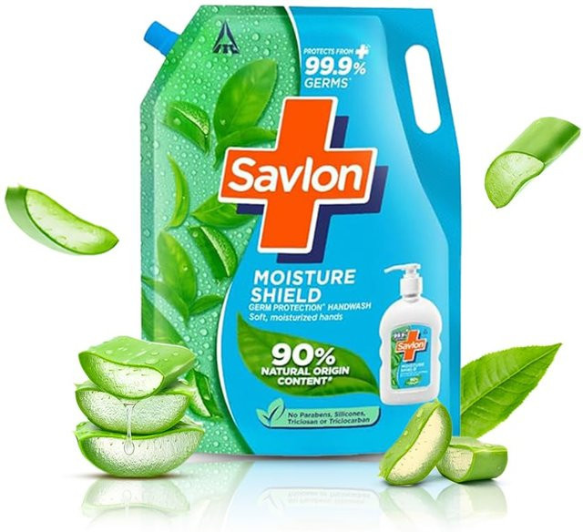 Savlon Handwasch Nachfüllbeutel Aloe Vera, 1,35 l - Bild 1