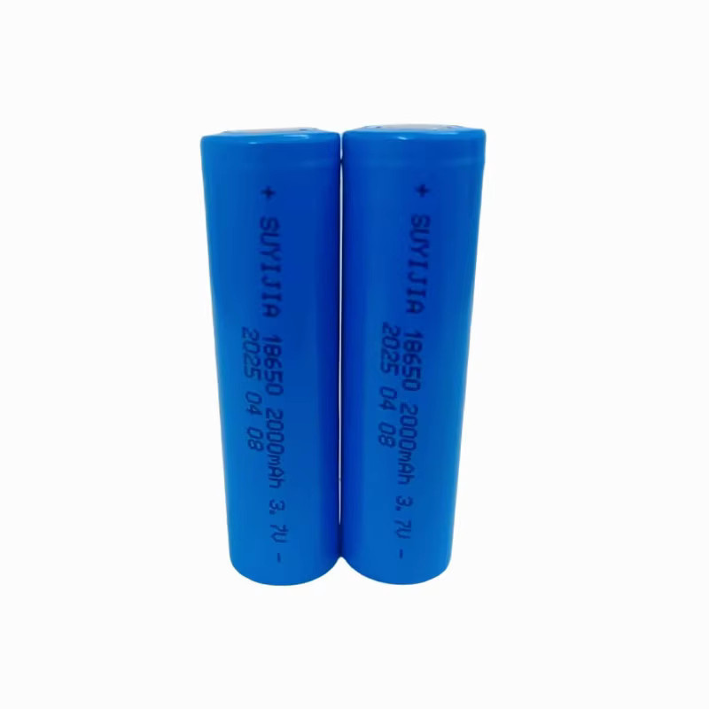 SUYIJIA 18650 Lithium-Ionen-Akku 3,7 V 2000 mAh Blau - Bild 3