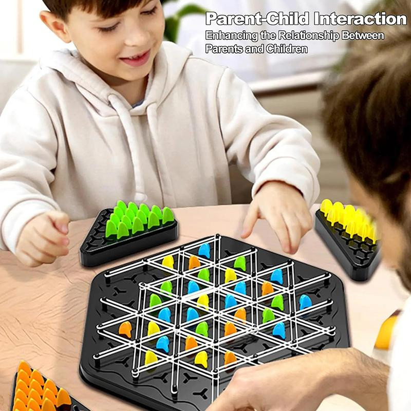 Yiran Furniture Ketten-Triggle-Schachspiel Brettspielset 7-12 Jahre - Bild 5