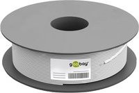 goobay Netzwerkkabel Cat.6 U/UTP Ethernet/LAN, 100 m, grau und weiß - Bild 1
