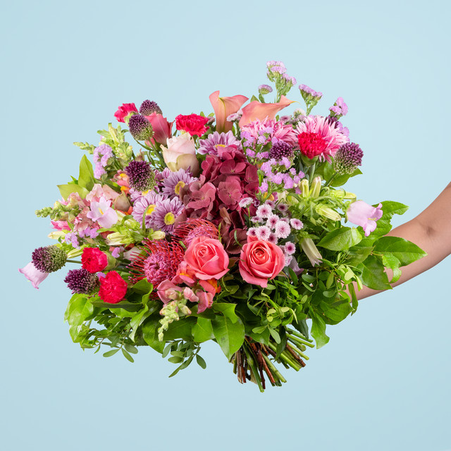 BLUME2000 Bouquet Sommer purple pink multicolour - Bild 1