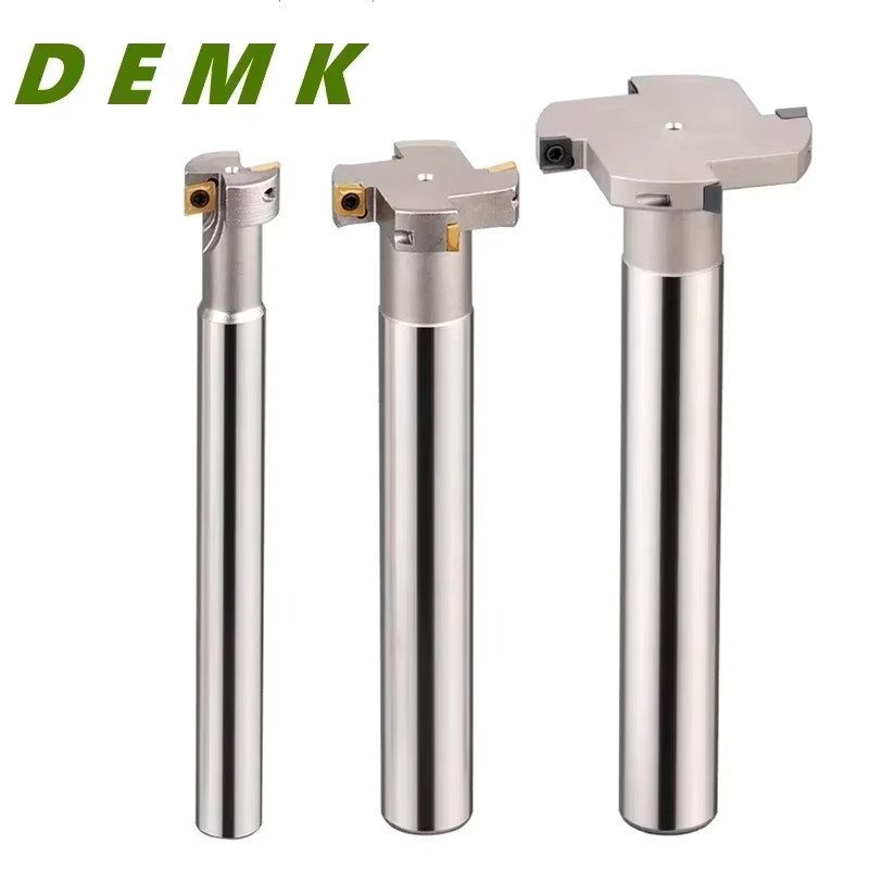 XCMY CNC T-Nut-Fräser HTS MTS-Serie mit 8 mm Dicke, Schlitzstange aus Hartmetall in Silber - Bild 2
