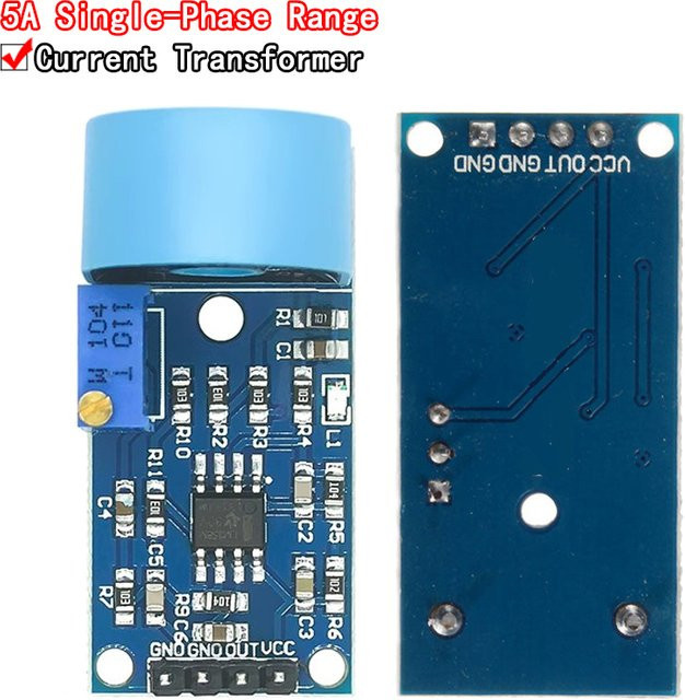 Si Tai&SH ZMCT103C Präzisions-Mikrostromtransformatormodul Einphasiger AC Stromsensor mit aktivem Ausgang, Blau - Bild 1