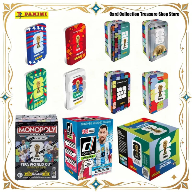 Panini FIFA-WM-Aufkleber Klassik & Pocket Tin, Sammelsticker - Bild 1