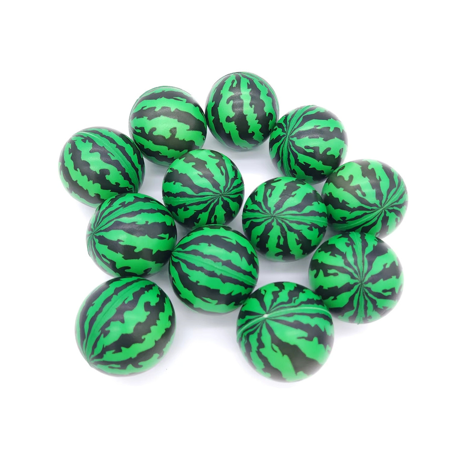 SONGYI Wassermelonen-Stressbälle, weicher PU-Schaumstoffball - Bild 3