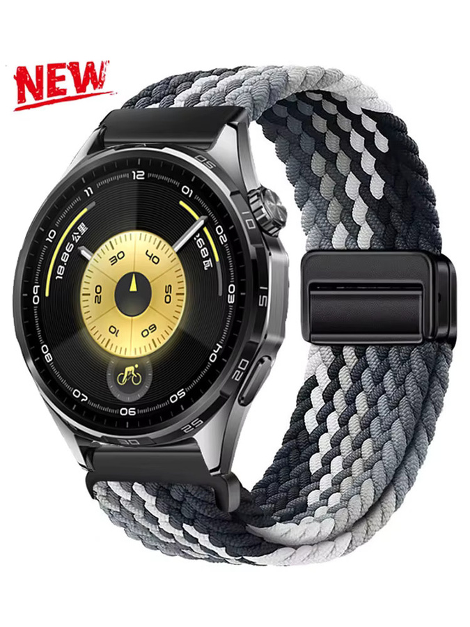Uhrenarmband, Gewebtes Nylon, 22 mm, Unisex - Bild 4