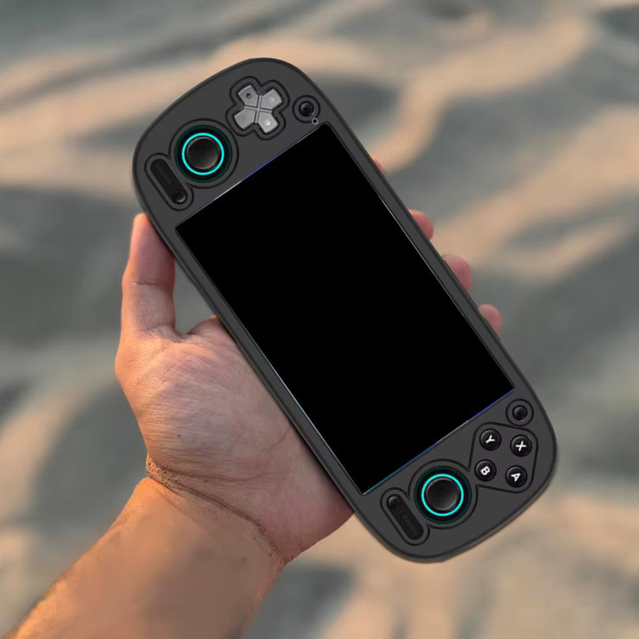 Staubdichte Silikon-Schutzhülle für Retroid Pocket 5 RP5 in Schwarz - Bild 3