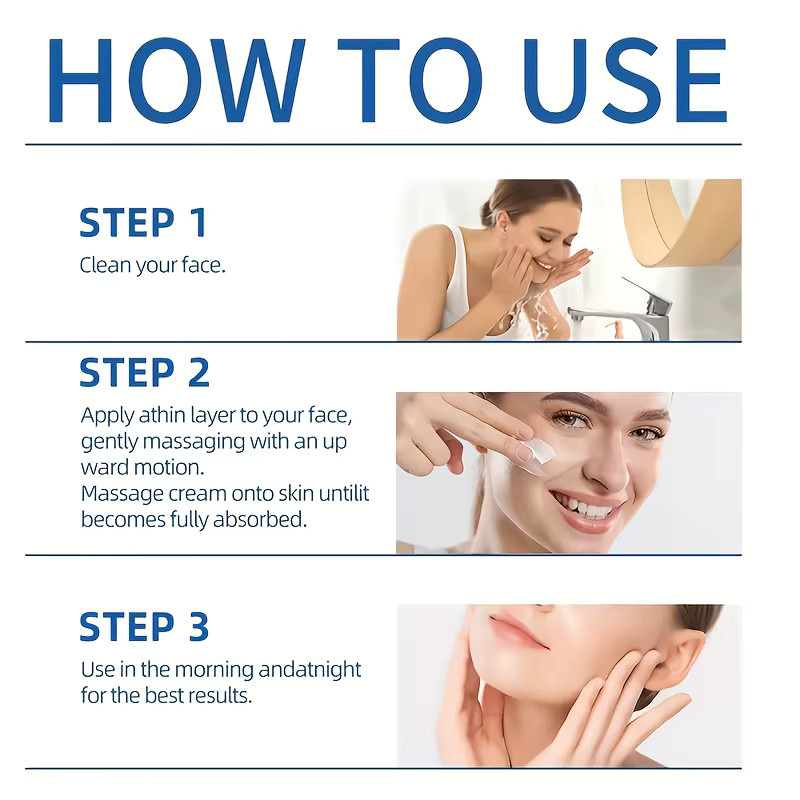 GSWP Hals- und Gesichtsstraffungscreme, Anti-Aging Hautpflege - Bild 6