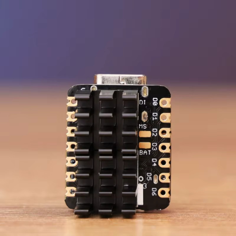 Seeed Studio Aluminium-Kühlkörper für XIAO ESP32S3 Sense, 2 Stück, Silber und Schwarz - Bild 2