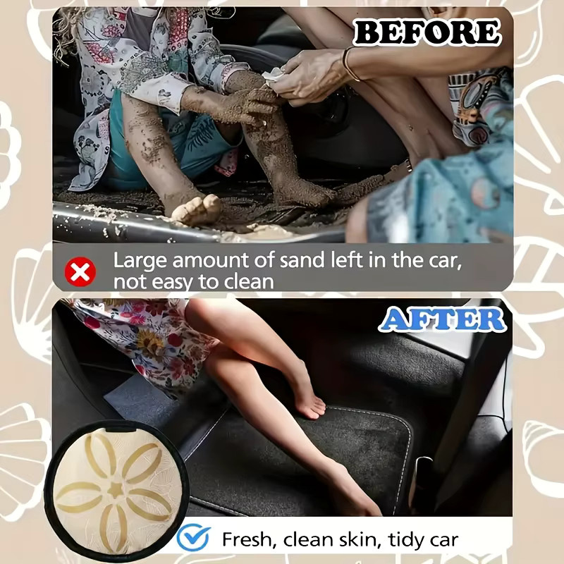 Untior Sandentferner-Beutel mit natürlichen Pflanzeninhaltsstoffen, parfümfrei - Bild 4