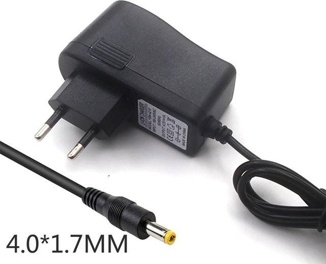 Lamakoki AC/DC Adapter Netzteil für Sega Mega Drive 2, 10V 0,85A, Schwarz, Steckergröße 4,0mm x 1,7mm - Bild 1