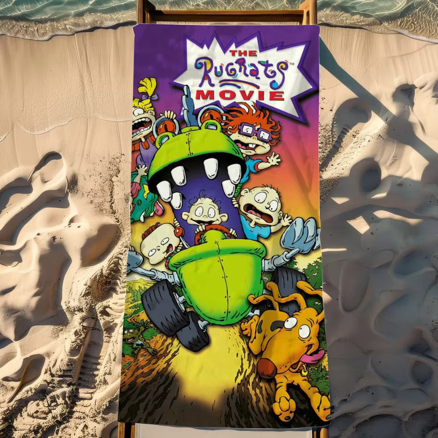 RUGRATS Cartoon Strandtuch schnelltrocknend und weich - Bild 3