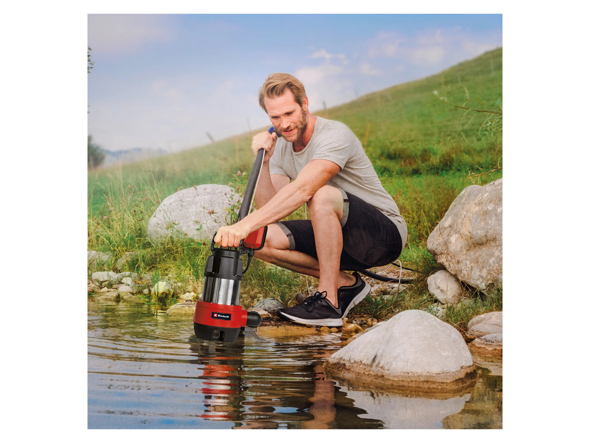 Einhell Schmutzwasser-Tauchpumpe GC-DP 9040 N in Rot/Multicolor - Bild 2