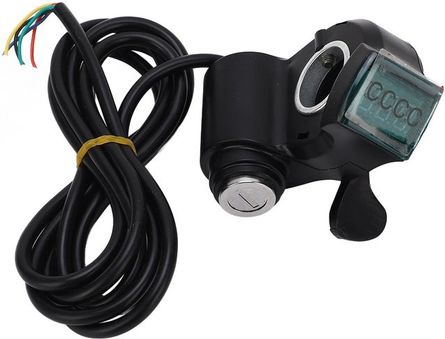 CosyHome Elektrofahrrad Controller und Daumengas Set 24V 500W Schwarz - Bild 1
