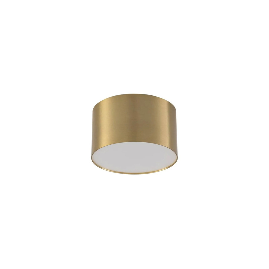 Lindby LED Deckenlampe Nivoria Modern in Gold Messing aus Aluminium, 1-flammig, rund - Bild 2