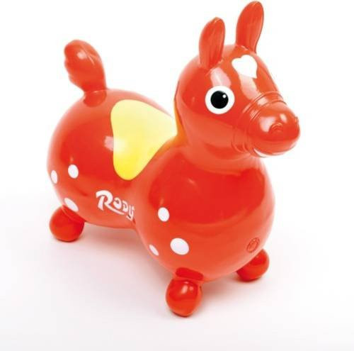 Gymnic Rody Gummi-Hüpfpferd rot ab 3 Jahren - Bild 1