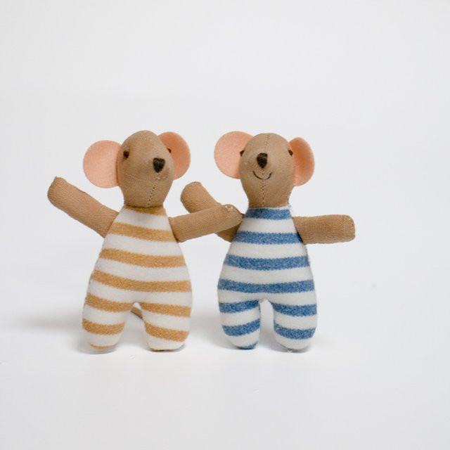 mumamuying Plüsch-Maus-Puppenspielzeug, Stofftier, 1-teiliges Set - Bild 1