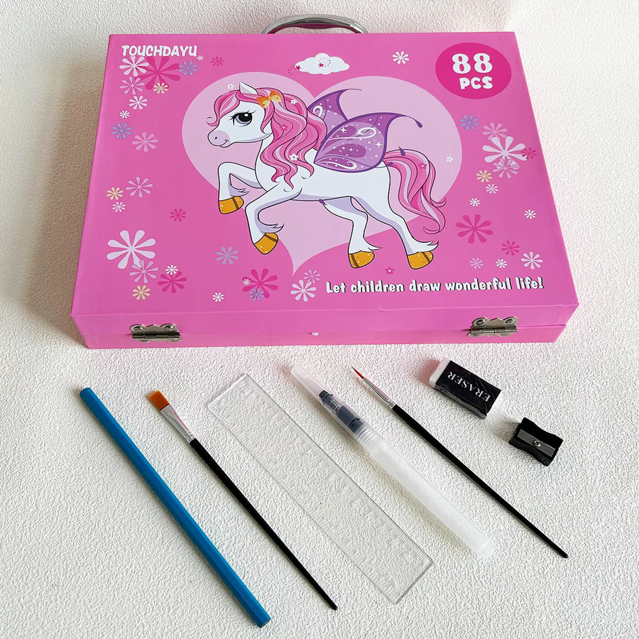 Teeny Baby Einhorn, 88-teiliges Kunst-Malset, Rosa / Pink - Bild 3
