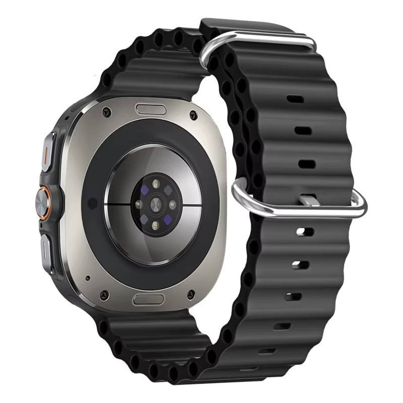 KILPILLS Uhrenarmband Silikon, Schwarz, Unisex - Bild 4