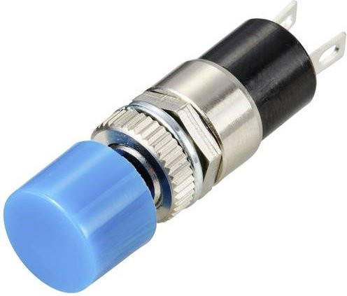 Miyama DS-194 Druckschalter Blue 25 V/DC 1A ON-(OFF) 2P SPST tastend - Bild 1