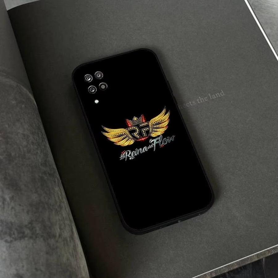 Mesuca Soft Cover Handyhülle The Queen Of Flow für Samsung Galaxy S21 S22 S23 S24 S25 S26 Ultra Plus FE 5G A52S in Schwarz - Bild 5