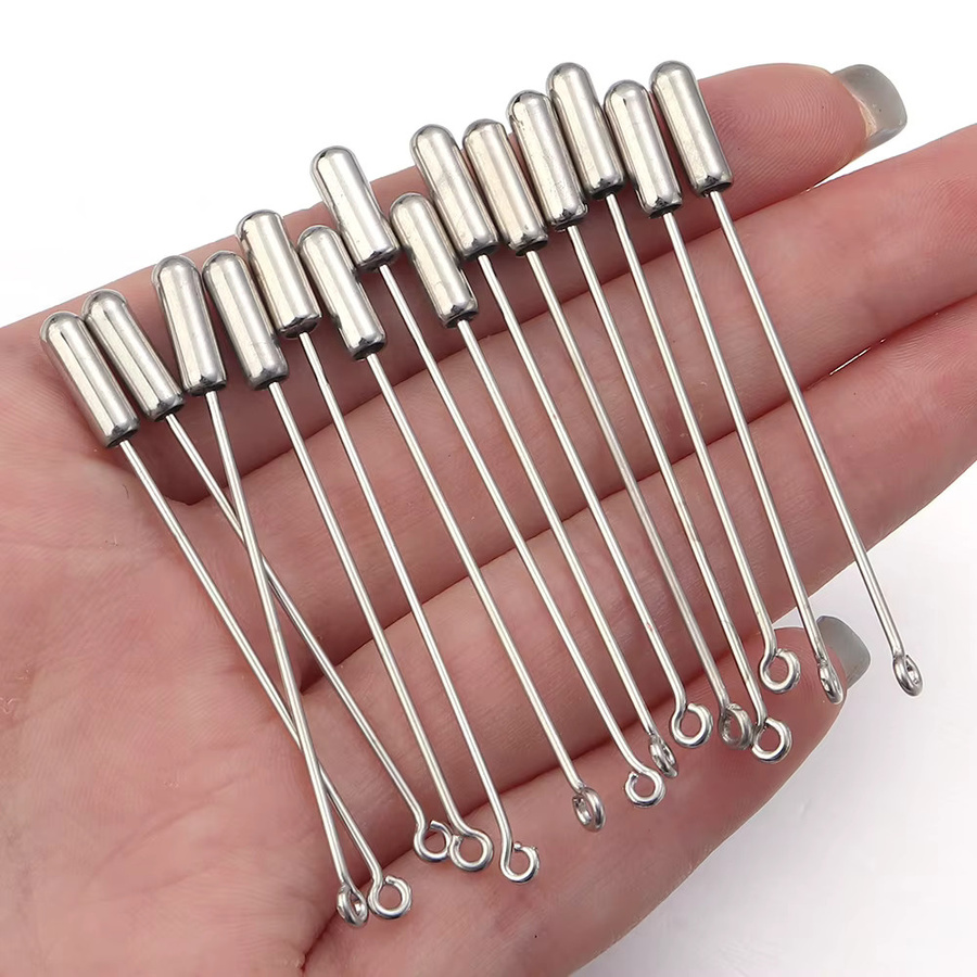 Brosche Pin Metall, Rhodium, Silber, Unisex - Bild 2