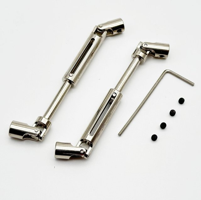 ZEY RC Metall Antriebswelle für MN82 RC Auto Upgrade, Zubehör, Grau - Bild 1