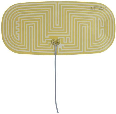Thermo TECH Polyester Heizfolie 12V 30W Gelb B: 16,0 cm, L: 34,0 cm - Bild 1