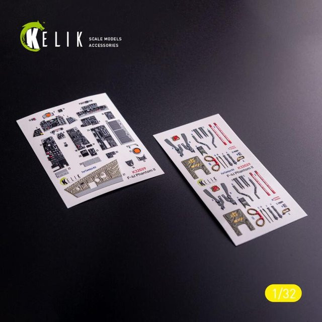 Tamiya F-4J - Interior 3D-Decals - Bild 1