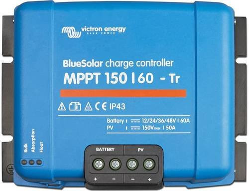 Victron Energy MPPT Laderegler Blue, 12 V, 24 V, 48 V, 60 A - Bild 1