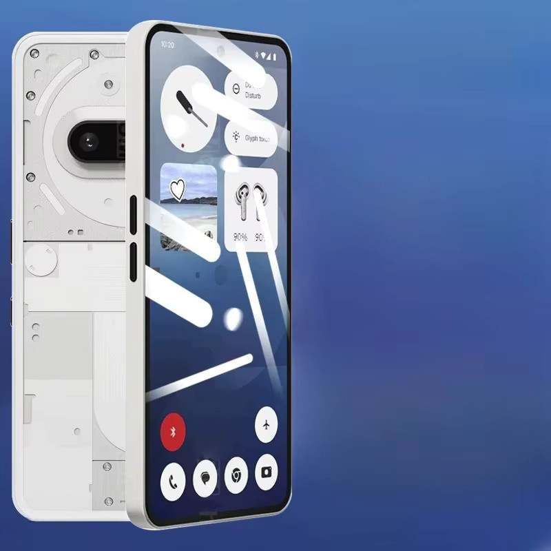 2 Stück High Definition Hydrogel Schutzfolien für Nothing Phone 3, Phone 3A, Phone 3A Pro, Phone 2A und Phone 2, transparent - Bild 3
