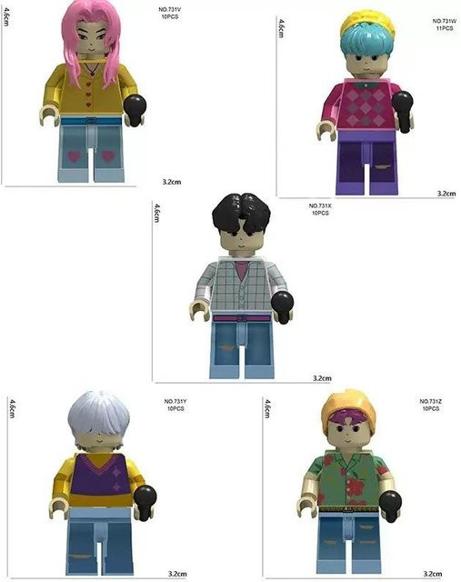 Yiran toy Magic Hunters' Group Creeper Figuren, Bauspielzeug, gray - Bild 1
