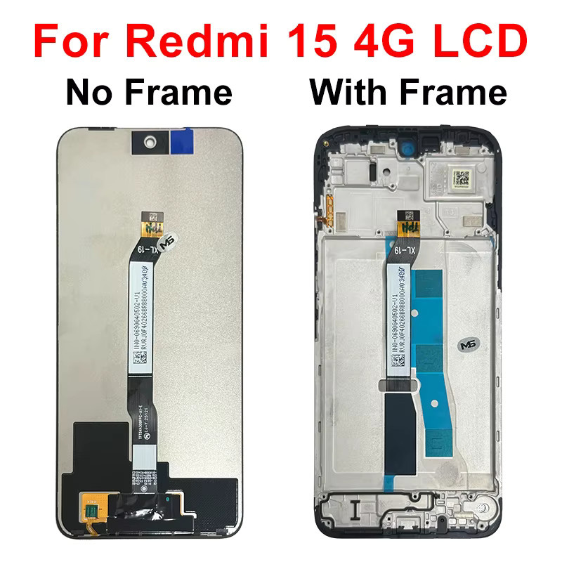 Xiaomi Redmi 15 4G LCD-Display-Ersatzteil mit Touchpanel-Digitizer-Baugruppe in Schwarz (EU-Version) - Bild 2