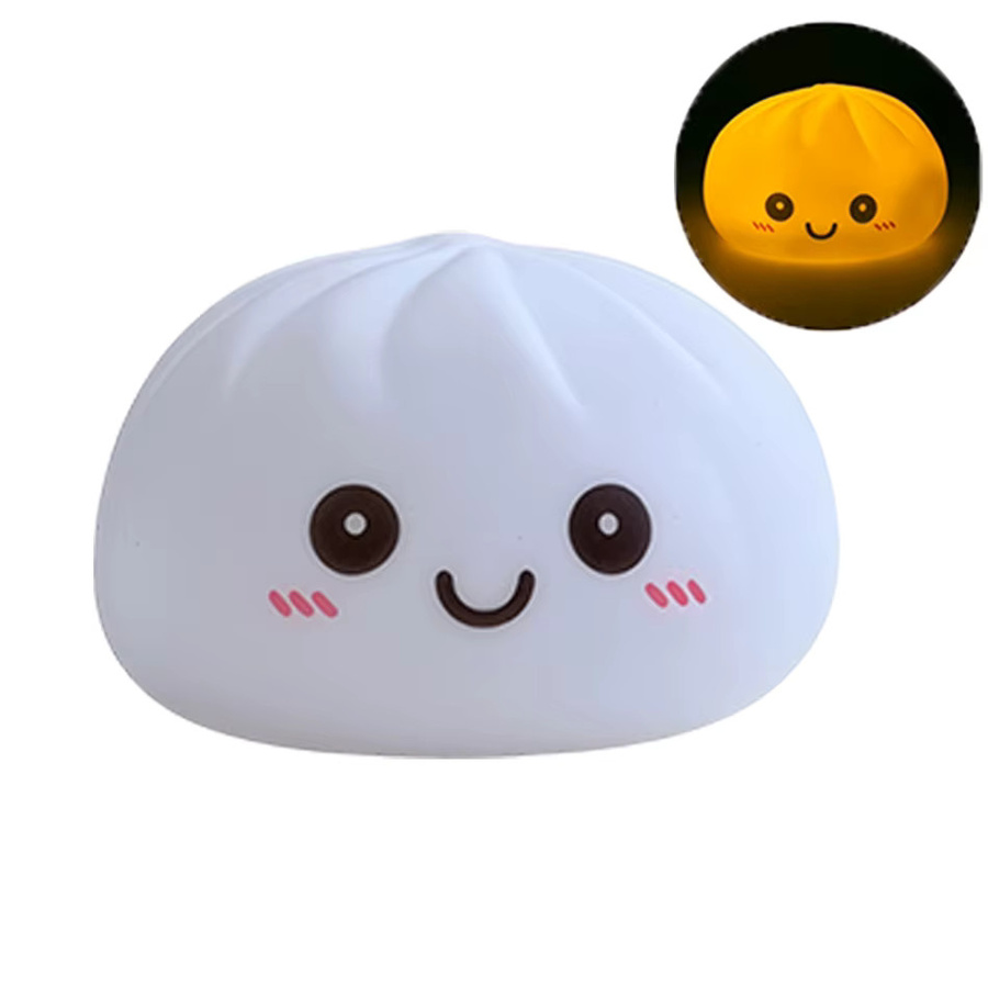 Bandai Dumpling-Nachtlichter, Silikon, Leuchtende Dumplings Tischdekoration - Bild 2